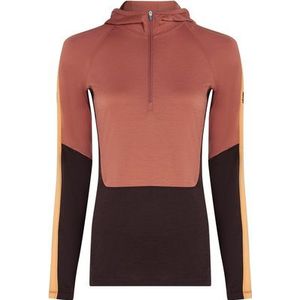 Icebreaker Dames 200 Sonebula Half Zip Hoodie Longsleeve