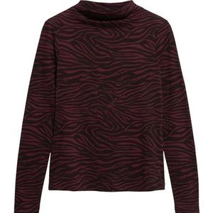 ARMEDANGELS - Shirt - Bordeaux - Lange Mouw - Slanke Pasvorm