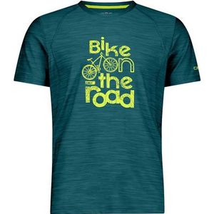 CMP Heren Melange Print T-shirt