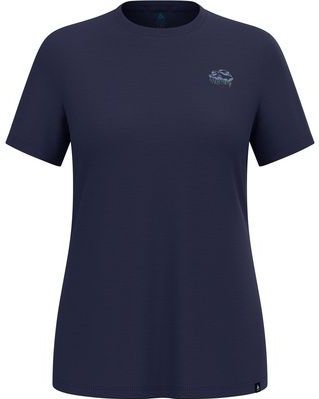 Odlo - Raincloud Merino 160 - T-shirt - Zwart - Geurneutraal Merino