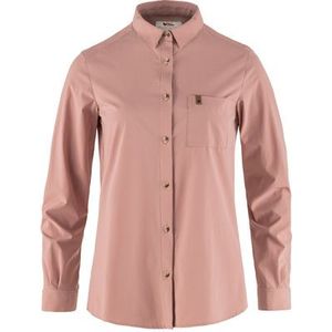 Fjällräven - Övik Lite Shirt LS - Blouse - Dusty Rose - Gerecycled Materiaal