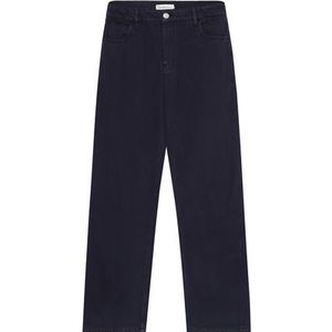 KnowledgeCotton Apparel Heren Flint 5-Pocket Raw Twill Broek