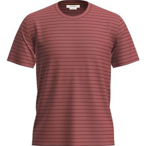Icebreaker 125 Cool-Lite Drayden SS Stripe T-shirt Heren Plume/Jasper M