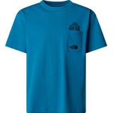 The North Face - Sports Oversized-t-shirt - Dusk Blue - Voor Jongens