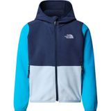 The North Face - Glacier-fleece - Summit Navy-meridian Blue - Fleece met Capuchon en Volledige Ritssluiting