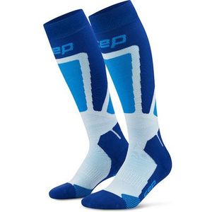 CEP - Ski Thermo Socks Tall 4.0 - Skisokken - Blauw