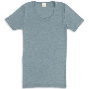 Engel - Merino-ondergoed - Turkoois - Dames Onderhemd S/S