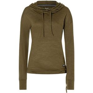 Super.Natural Dames Voyage Funnel hoodie