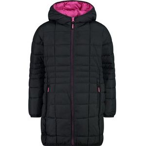 Sportjas - Gewatteerde Korte Jas - Effen - Met Capuchon - Normale Pasvorm