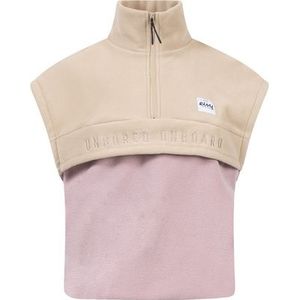 Eivy - Sporttrui - Sand - Oudroze - Fleece - Halve Rits