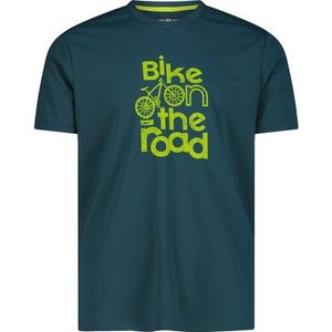 CMP Heren Print functioneel T-shirt