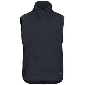 Jack Wolfskin - High Curl - Fleecebodywarmer - Zwart