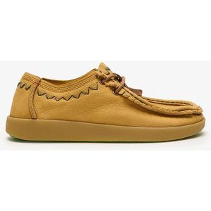 Satorisan - Kwahu Rustic - Wallaby Moccasin - Kleur Peanut - Leer en Textiel