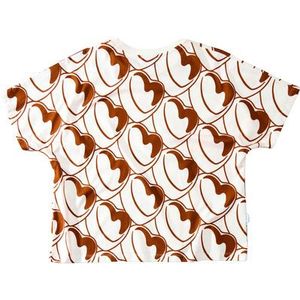 Brava Fabrics Dames Bombon Allover Oversize T-shirt