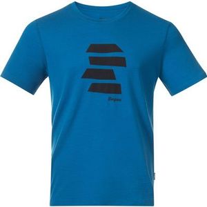 Bergans Heren Rabot Mount Wool T-Shirt