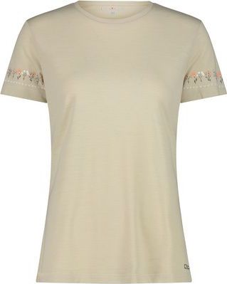 Dames T-shirt met ronde hals van merinowol CMP