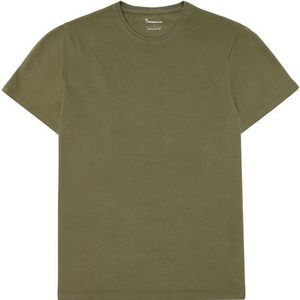 KnowledgeCotton Apparel Heren Agnar Basic T-shirt