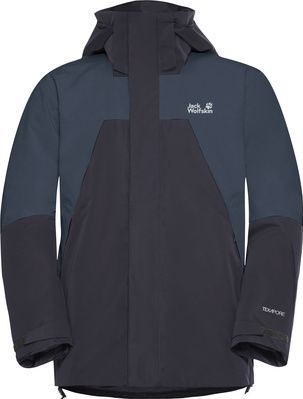 Jack Wolfskin - Wild Places 3in1 Jacket - Waterdicht Jack - Heren - Midnight Sky