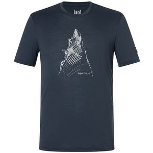 Super.natural - Ascenders - T-shirt - M - Korte Mouwen