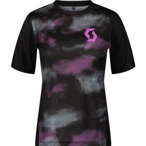 Scott - Tee Trail Vertic - Fietsshirt - Zwart - Dames