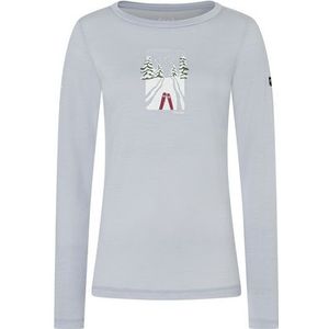 Bergzeit Basics Dames Super.Natural Forest Trails Longsleeve