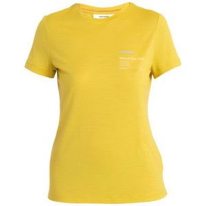 Icebreaker Dames Tech Lite III Natural Run Club 2.0 T-Shirt