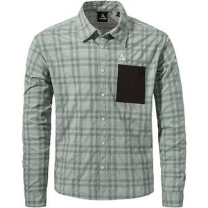 Overhemden - Grijs - Polyester/Nylon/Elastaan - Relaxed Fit