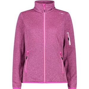 CMP - Fleecevest - Roze - Knitted + Mesh