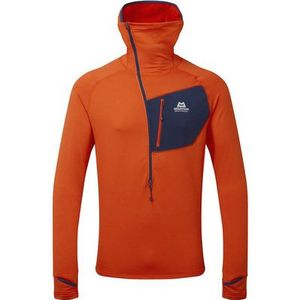 Mountain Equipment - Eclipse Hooded Zip T - Fleecetrui - Rood