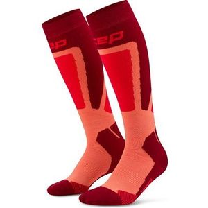 CEP - Ski Thermo Socks Tall 4.0 - Skisokken - Rood