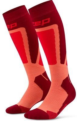 CEP - Ski Thermo Socks Tall 4.0 - Skisokken - Rood