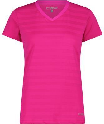 CMP - Striped Mesh T-shirt - Dames