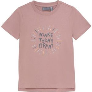 Color Kids T-Shirt - met Print - Woodrose - Color Kids - 4 jaar (104) - T-Shirts