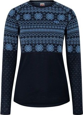 Kari Traa - Vilma - Damesonderhemd - Lange Mouwen - Merinowol