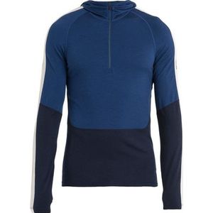 Icebreaker Heren 200 Sonebula Half Zip Hoodie Longsleeve