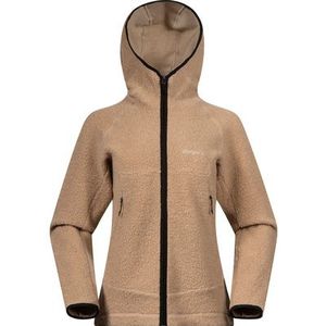 Bergans Dames Vaagaa Merino Terry Hoodie Jas