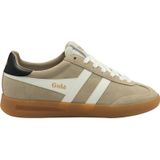 Gola - Cyclone - Sneakers - Suède - Dames - Bone en Off White met Zwart
