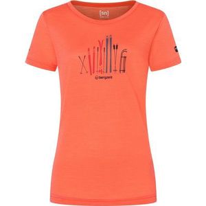 Bergzeit Basics Dames Super.Natural Ski Shelter T-shirt