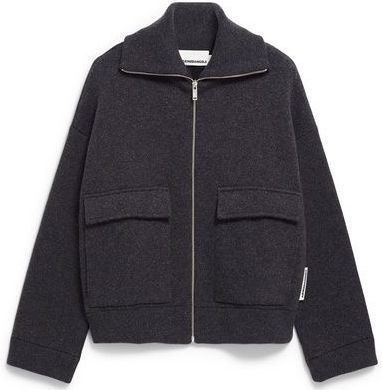 ARMEDANGELS - Joaniaas - Damesjas - Effen - Hoge Kraag - Lange Mouwen