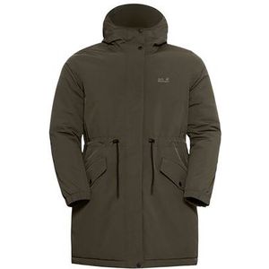 Jack Wolfskin - CHILLY FROST PARKA W - Functionele Parka - Obsidiaanmos - Waterdicht