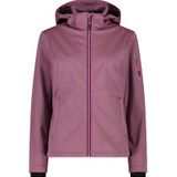 CMP - Women's Jacket - Softshell - Purper - 96% Polyester, 4% Elastaan