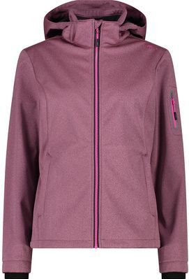 CMP - Women's Jacket - Softshell - Purper - 96% Polyester, 4% Elastaan