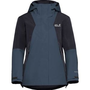 Jack Wolfskin - Flowline 2L INS - Skijack - Donkerblauw - Dames