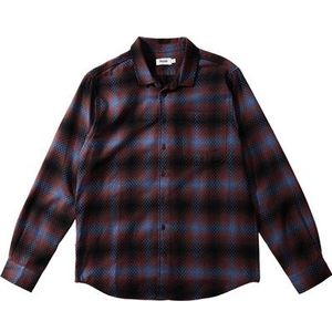 Brava Fabrics Heren Pixel Check Overhemd