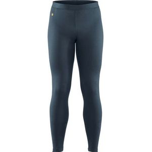 Fjällräven - Bergtagen Thinwool - Lange Onderbroek - Zwart - 100% Merinowol