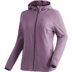 Maier Sports - Tesila Hood - Fleecejack - Purperviolet - Dames midlayer