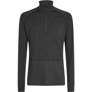 Icebreaker - Merino 260 ZoneKnit LS Half Zip - Heren Top - Grijs