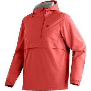 Unisex - Windbreaker - Karmijnrood - Waterdicht - 100% Polyester