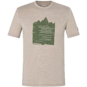 Super.natural - MOUNTAIN TRAIL - T-shirt - Korte Mouwen - Lichtgewicht - Merinowol