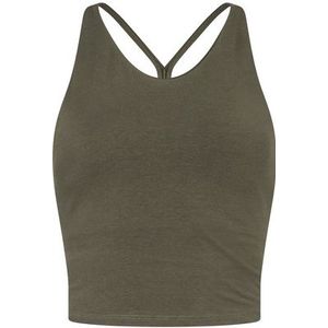 Damestanktop - Mandala Cross - Aansluitend Sporttop - Biologisch Katoen - GOTS-gecertificeerd